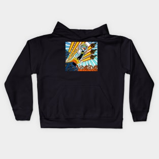 Superhero Cover Art Kids Hoodie